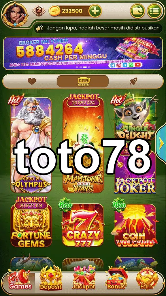 toto78 Tangkapan Layar Resmi APK